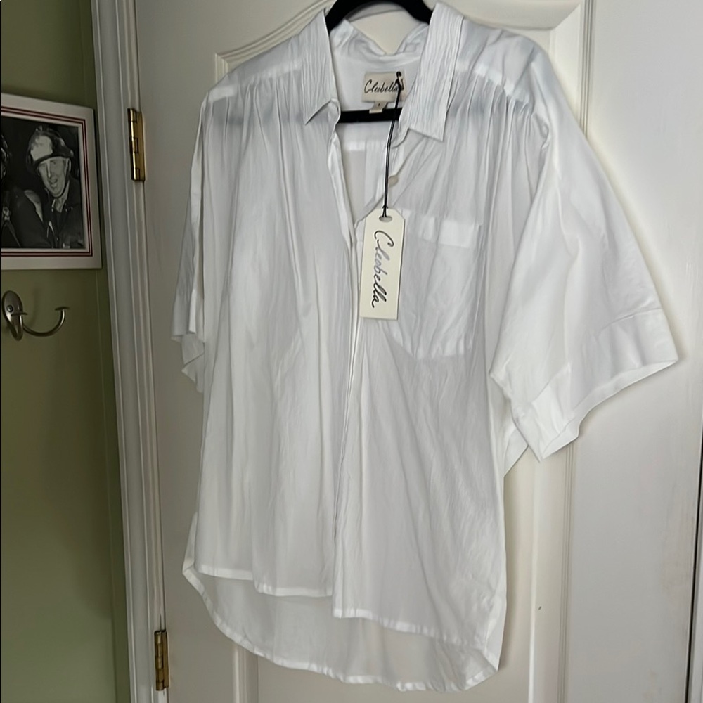 Cleobella White Blouse Elegant Top